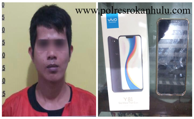 Pencuri Ponsel Kaget Saat Digerebek